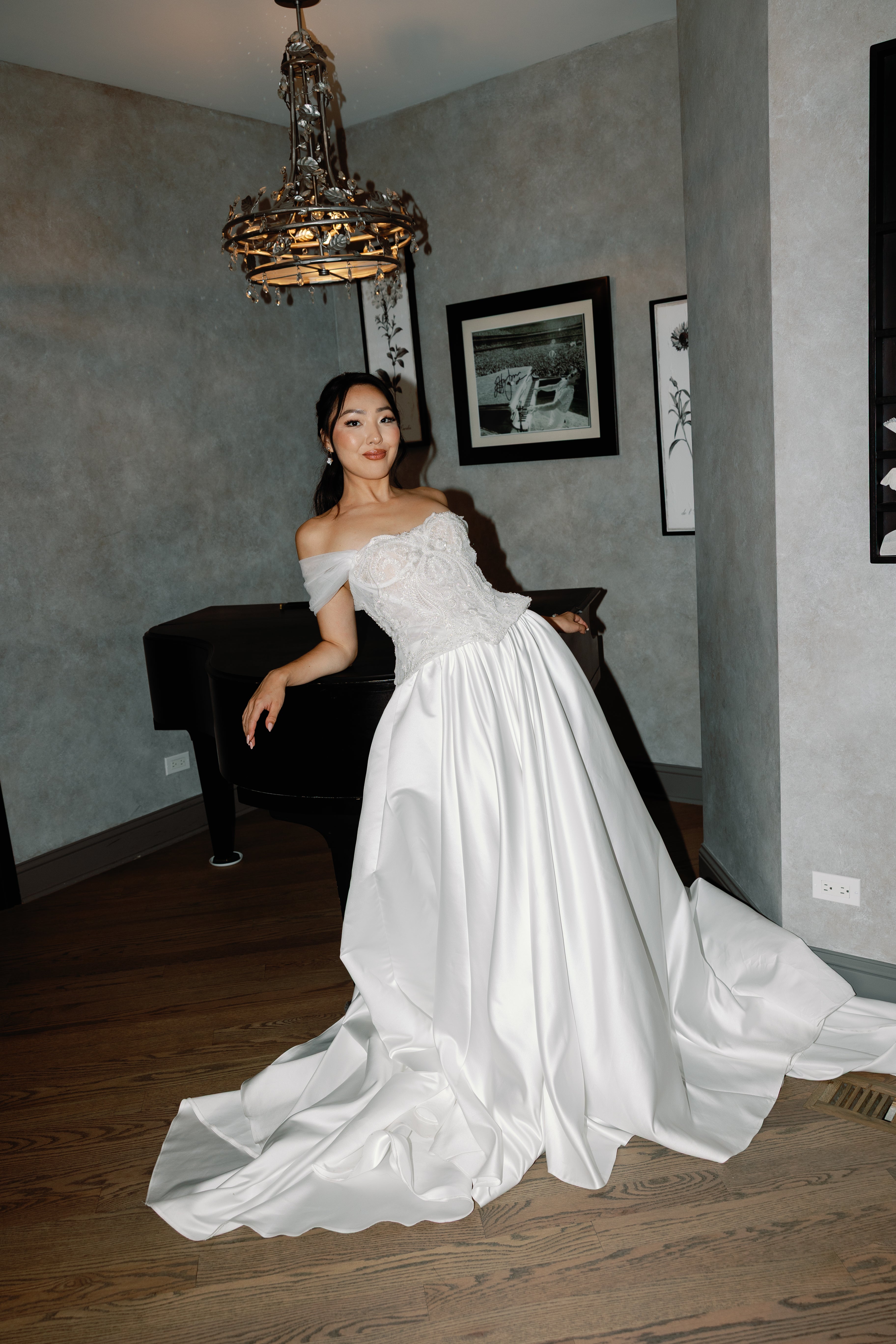 Corset two peice gown